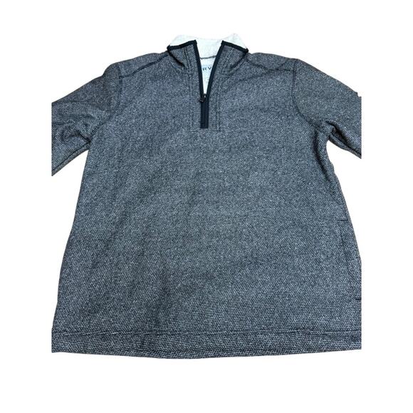 "Orvis" Mens Faux Sherpa 1/4 Zip Up Grey SZ M Warm Winter Outdoor  Woodsman - Picture 4 of 9